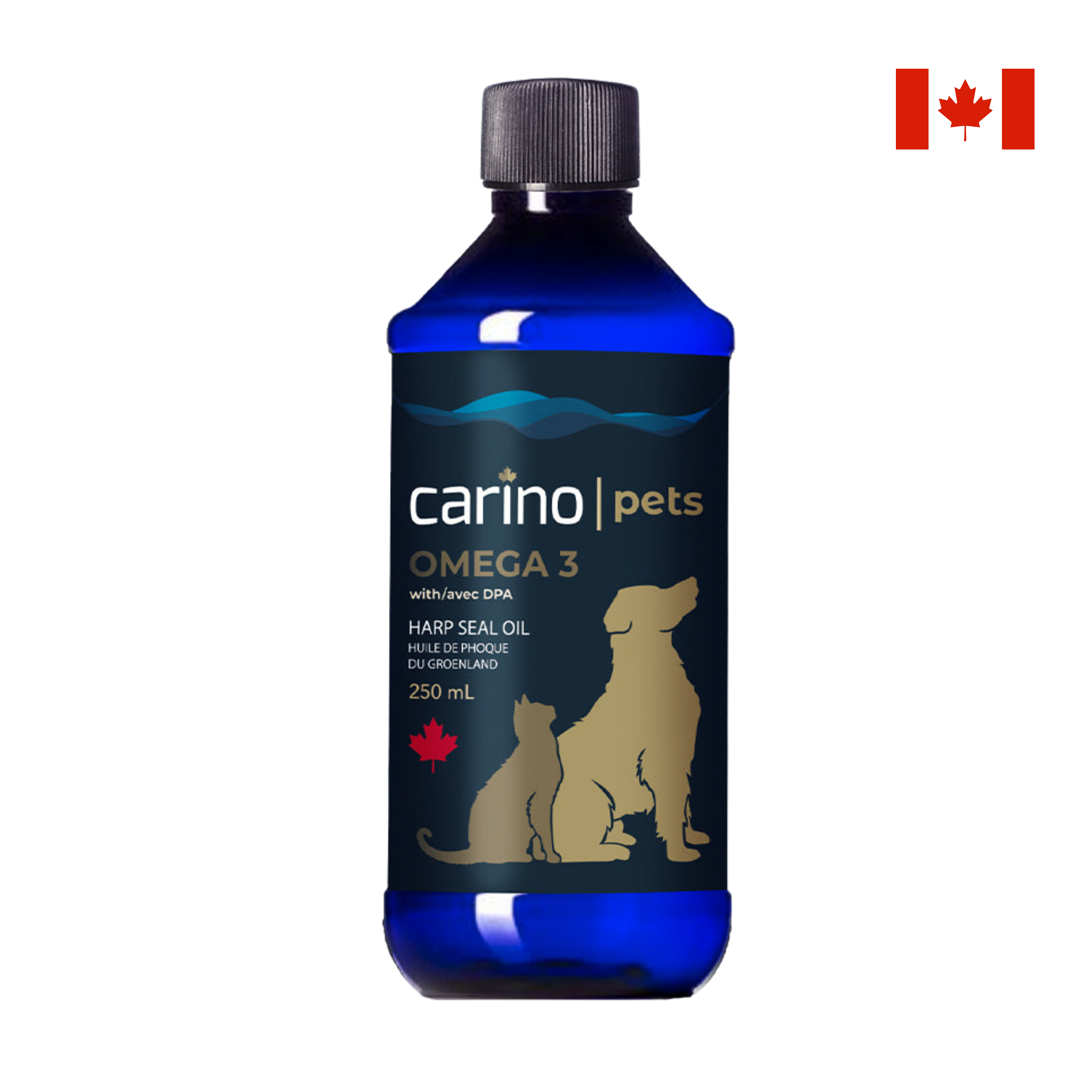 加拿大Carino Pets® Omega-3 Seal oil 海豹油（250ml）